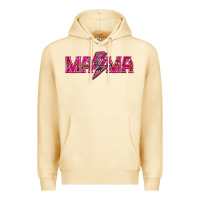 Pina Colada Mama neon lightning bolt mother's day Premium Hoodie - HowdyJamesFarm