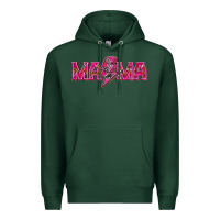 Sports Green Mama neon lightning bolt mother's day Premium Hoodie - HowdyJamesFarm