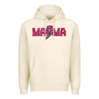 Mama Neon Lightning Bolt Mother's Day Premium Hoodie | Teevron