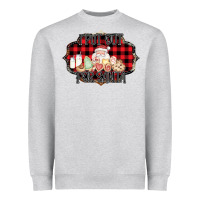 Heather Grey I Put Out For Santa Heavyweight Sweatshirt - Bettercallsaul