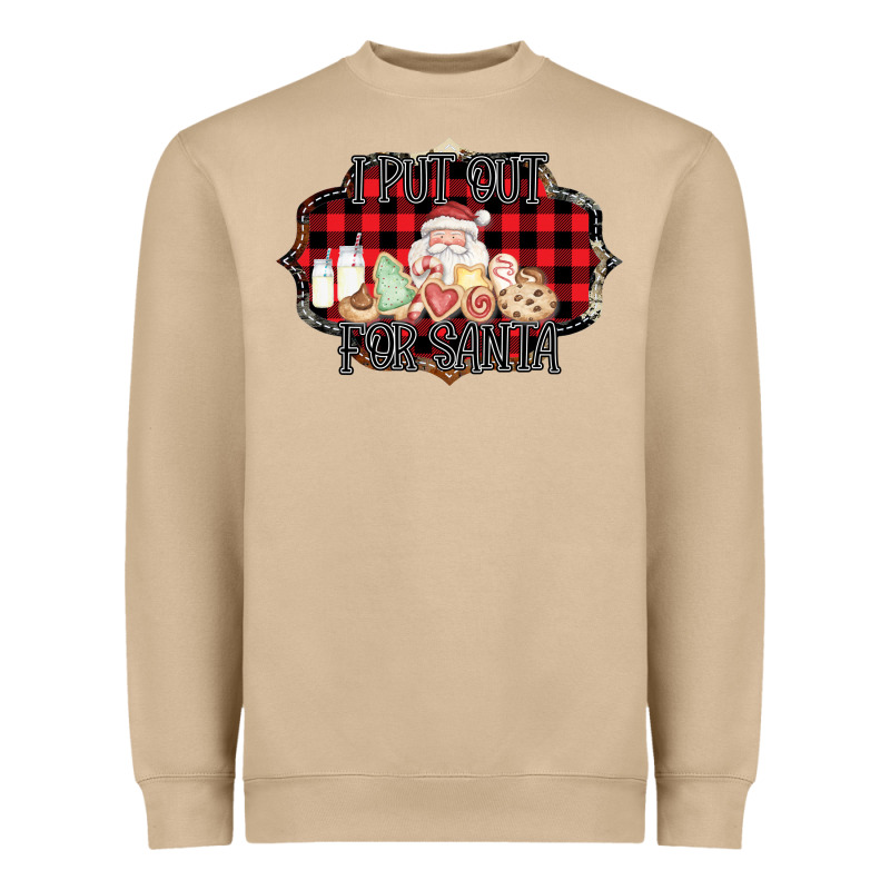 I Put Out For Santa Heavyweight Sweatshirt by Bettercallsaul | Teevron