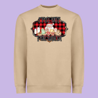I Put Out For Santa Heavyweight Sweatshirt Designed By Bettercallsaul