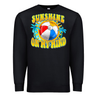 Black Sunshine on my mind Premium Sweatshirt - FaDigitalArtStudio