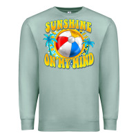 Seafoam Sunshine on my mind Premium Sweatshirt - FaDigitalArtStudio
