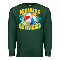 Sports Green Sunshine on my mind Premium Sweatshirt - FaDigitalArtStudio