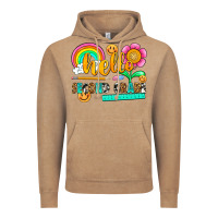 Vintage Coffee hello second grade Vintage Hoodie - NancyCooperArtShop