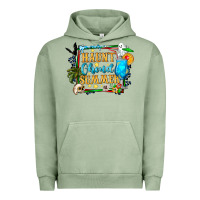 Pigment Oil Green name spooky summer vibes Urban Hoodie - CowhideDigitalArt