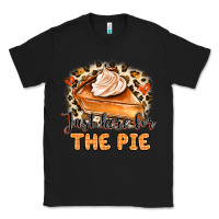 Black Just Here For The Pie Classic Tee - MaliasSmallBusiness