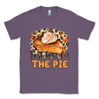 Lavender Just Here For The Pie Classic Tee - MaliasSmallBusiness