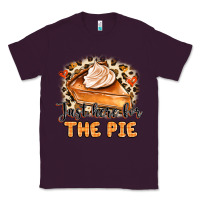 Plum Just Here For The Pie Classic Tee - MaliasSmallBusiness