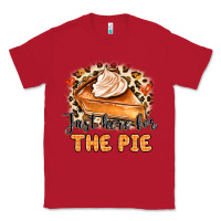 Red Just Here For The Pie Classic Tee - MaliasSmallBusiness