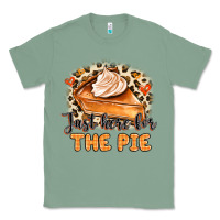 Sage Just Here For The Pie Classic Tee - MaliasSmallBusiness