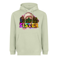 Baseball Sister Heavyweight Hoodie | Teevron