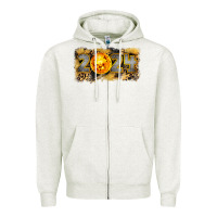 Oatmeal Heather 2024 new year Zipper Hoodie - CowGirlArtShop