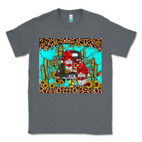 Charcoal Heather truck gnome cactus Classic Tee - JahusDesignShop