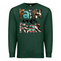 Sports Green Western Faith Over Fear Premium Sweatshirt - FaDigitalArtStudio