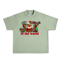 Joy To The World Christmas Deer Urban Heavy Tee | Teevron