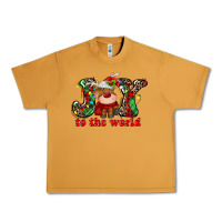 Peanut Butter joy to the world christmas deer Urban Heavy Tee - MaliasSmallBusiness