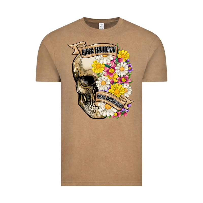 Kinda Emotional Kinda Emotionless Vintage Tee by MaliasSmallBusiness | Teevron