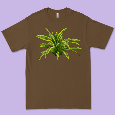 Lemon Lime Dracaena Leaf Premium Tee Designed By Lillyallendesigns