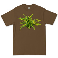 Cacao Lemon Lime Dracaena Leaf Premium Tee - LillyAllenDesigns