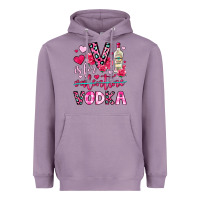 Lavender v is for vodka Heavyweight Hoodie - OliviaCreatesArt