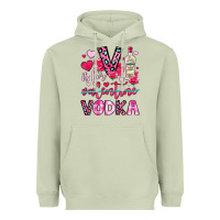 Matcha v is for vodka Heavyweight Hoodie - OliviaCreatesArt