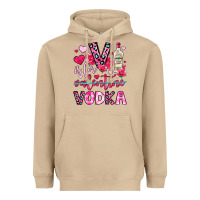 Mushroom v is for vodka Heavyweight Hoodie - OliviaCreatesArt