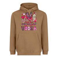 Toasted Coconut v is for vodka Heavyweight Hoodie - OliviaCreatesArt