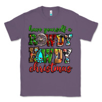Lavender Have yourself a rowdy howdy Christmas Classic Tee - NancyCooperArtShop