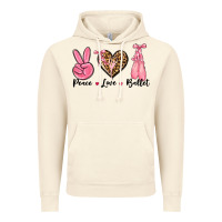 Vintage Artic peace love ballet Vintage Hoodie - NancyCooperArtShop