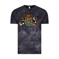 Cloud Black christmas joy Vintage Tee - JahusDesignShop