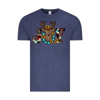 Vintage Denim christmas joy Vintage Tee - JahusDesignShop