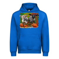 Cobalt Baby Sheeps Urban Hoodie - LillyAllenDesigns