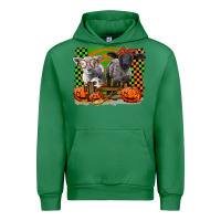 Emerald Baby Sheeps Urban Hoodie - LillyAllenDesigns