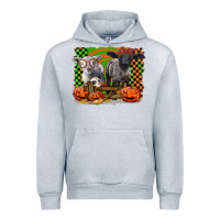 Heather Grey Baby Sheeps Urban Hoodie - LillyAllenDesigns