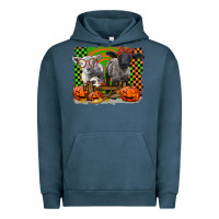 Pigment Midnight Navy Baby Sheeps Urban Hoodie - LillyAllenDesigns