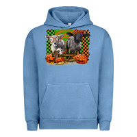 Pigment Pebble Blue Baby Sheeps Urban Hoodie - LillyAllenDesigns