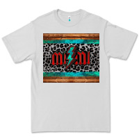 Dove Grey leopard lightning bolt mimi mother's day Premium Tee - Jasminsmagicworld