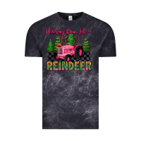 Cloud Black nothing runs like a reindeer Vintage Tee - MaliasSmallBusiness