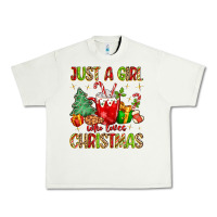 Pistachio just a girl who loves christmas Urban Heavy Tee - MaliasSmallBusiness