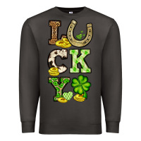 Smoke St. Patrick's Western lucky Premium Sweatshirt - OliviaCreatesArt