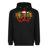 Black christmas nonnie claus Heavyweight Hoodie - FaDigitalArtStudio
