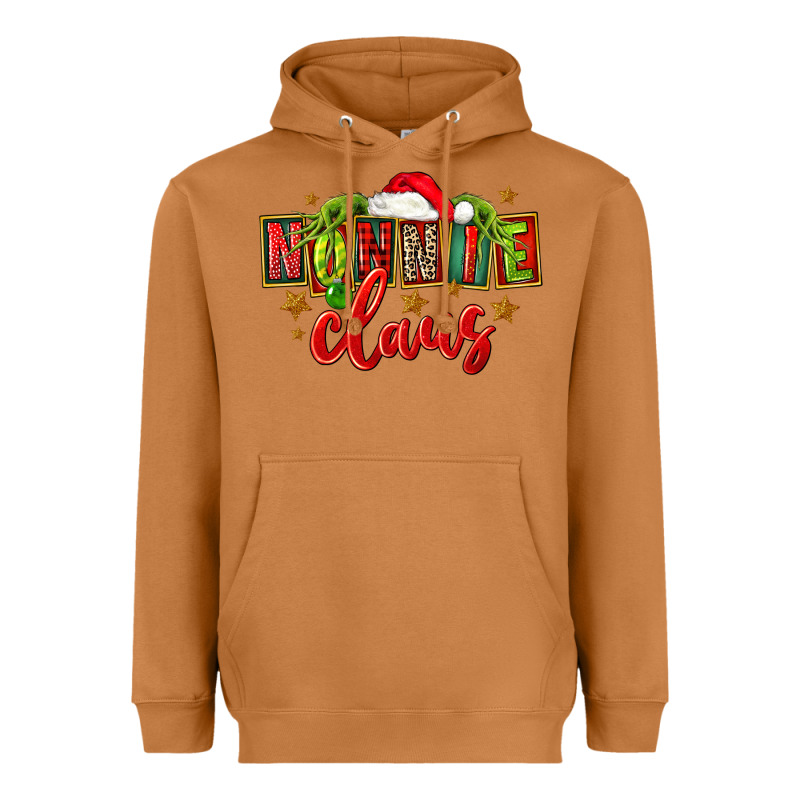 Christmas Nonnie Claus Heavyweight Hoodie by FaDigitalArtStudio | Teevron