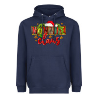 Navy christmas nonnie claus Heavyweight Hoodie - FaDigitalArtStudio