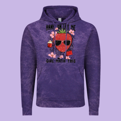 Hang On Let Me Girl Math This Vintage Hoodie Designed By Maliassmallbusiness