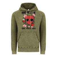 Vintage Olive hang on let me girl math this Vintage Hoodie - MaliasSmallBusiness