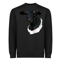 Black dorper sheep Heavyweight Sweatshirt - RanaPortraitStore