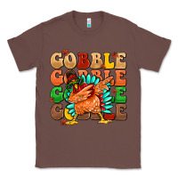 Chestnut gobble gobble gobble gobble turkey Classic Tee - MaliasSmallBusiness