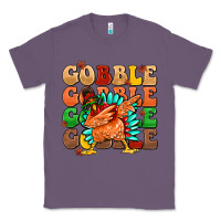 Lavender gobble gobble gobble gobble turkey Classic Tee - MaliasSmallBusiness